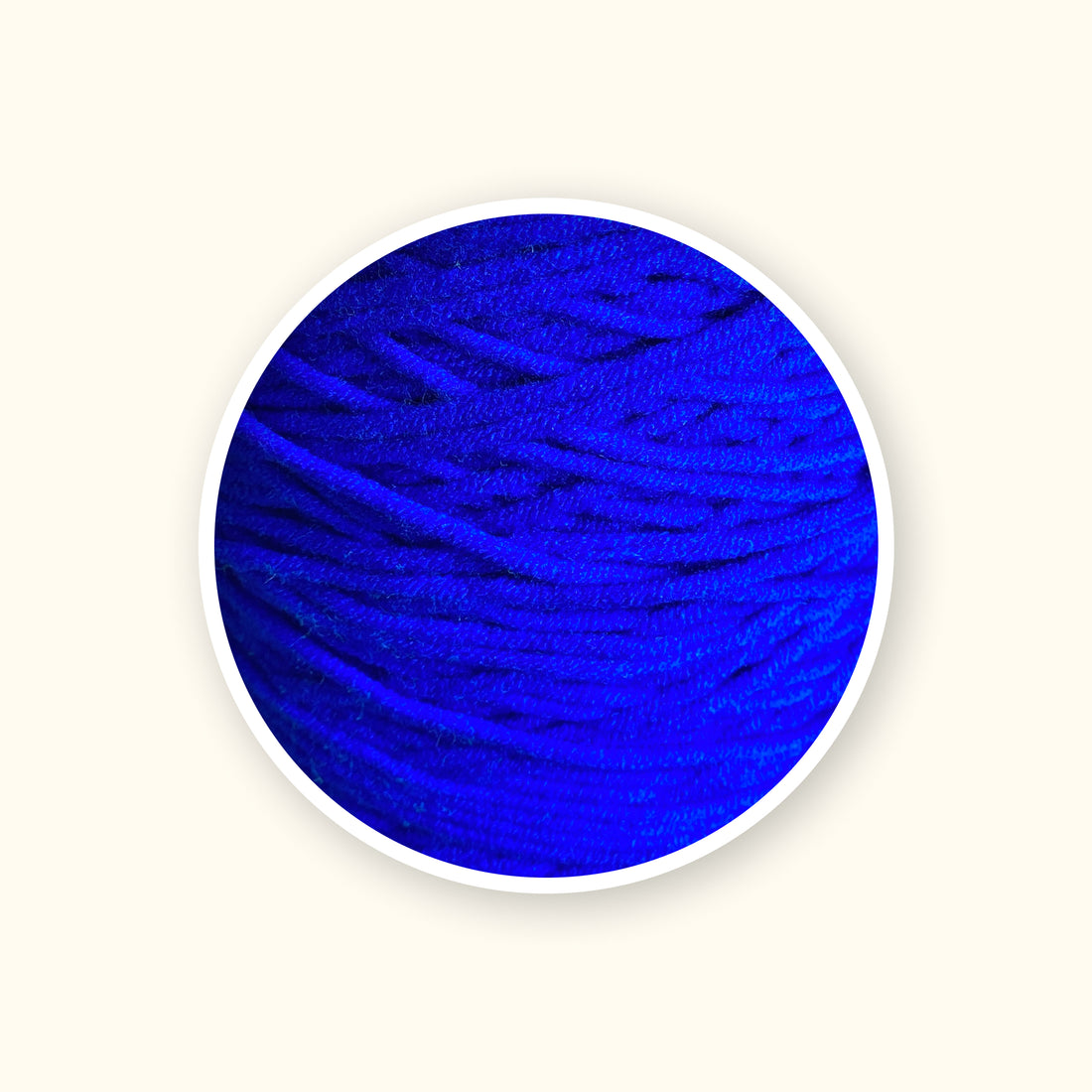 Blue Acrylic Yarn | FLUO Line