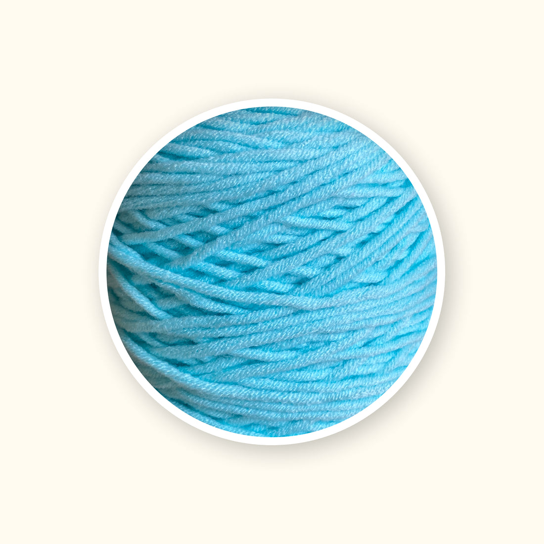 Baby Blue Acrylic Yarn