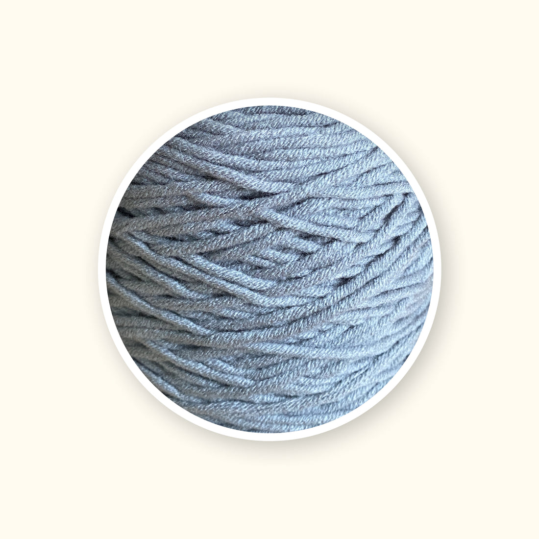 Dark Grey Acrylic Yarn | SOFT Line